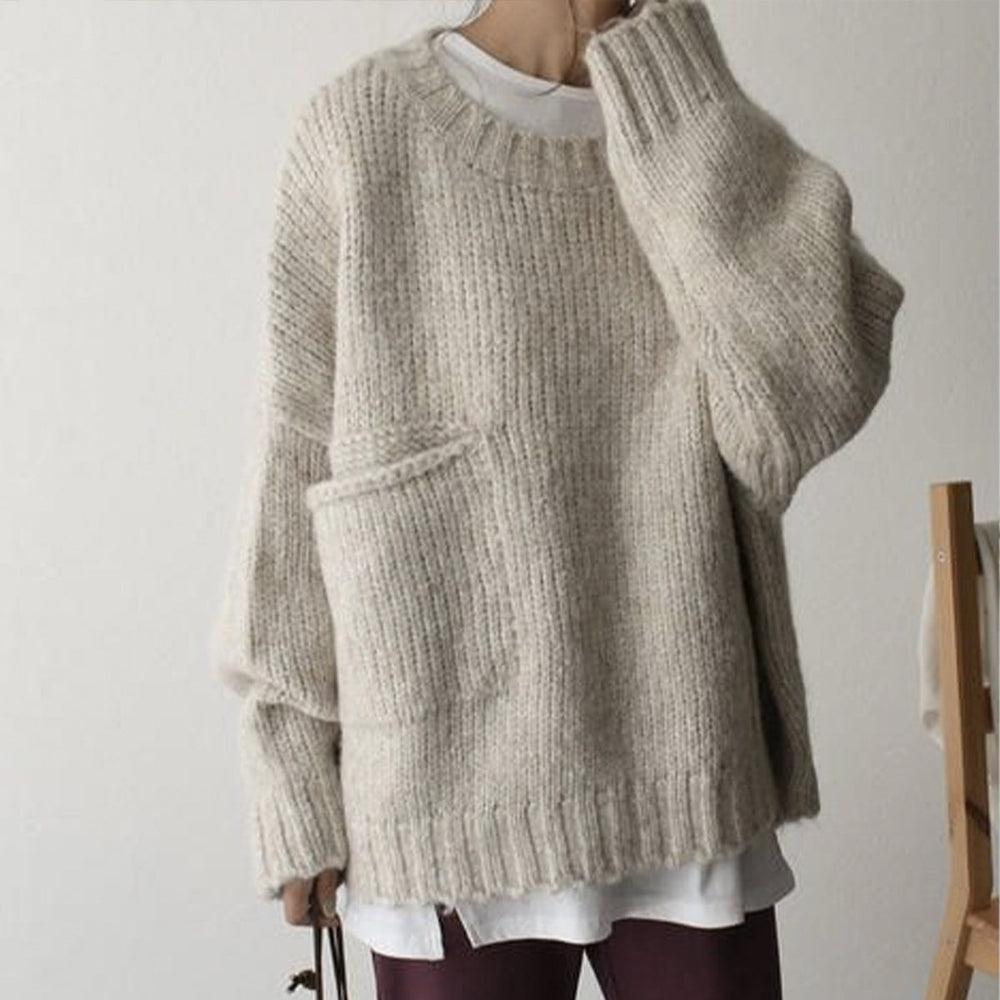 Evelina - Oversized Ivory Jumper