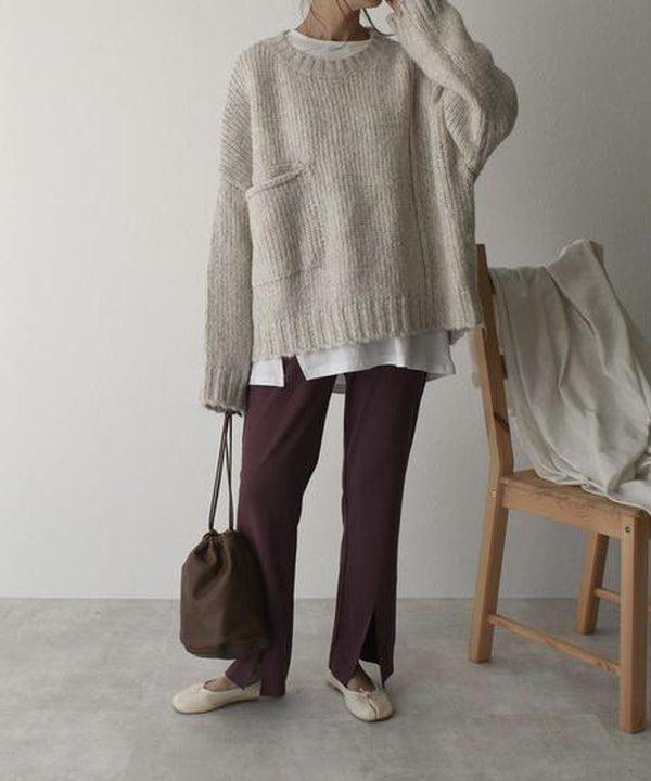 Evelina - Oversized Ivory Jumper