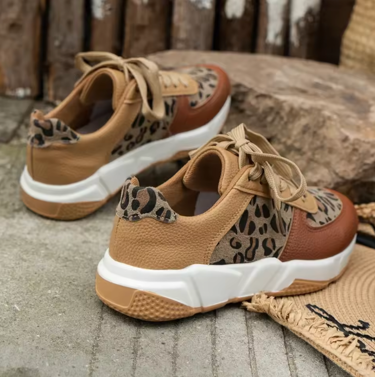 Leonne | Comfortable Leopard Sneakers