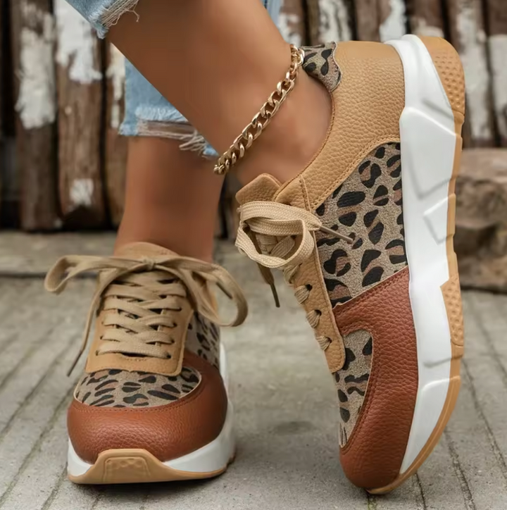 Leonne | Comfortable Leopard Sneakers