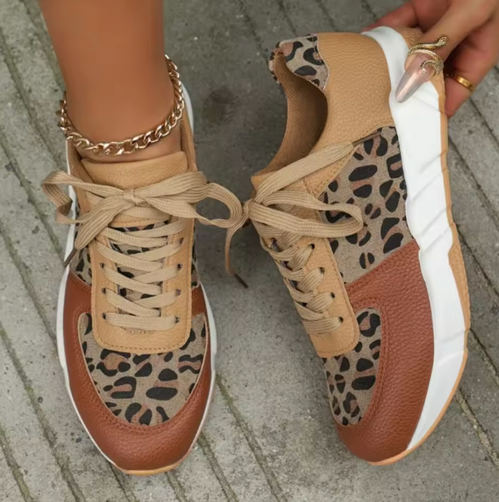 Leonne | Comfortable Leopard Sneakers