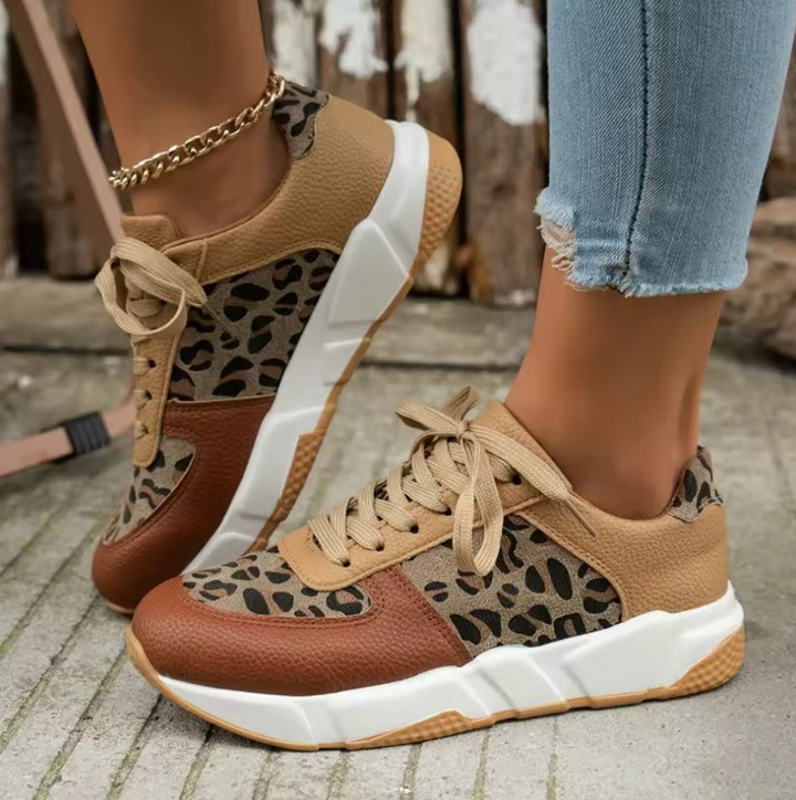 Leonne | Comfortable Leopard Sneakers